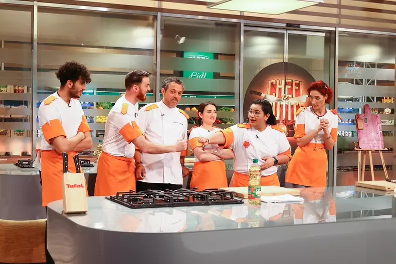 Răsturnare de situație la Chefi la cuțite, 9 octombrie 2023. Cătălin Scărlătescu a dat eliminarea peste cap