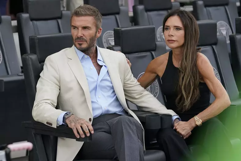 David and Victoria Beckham