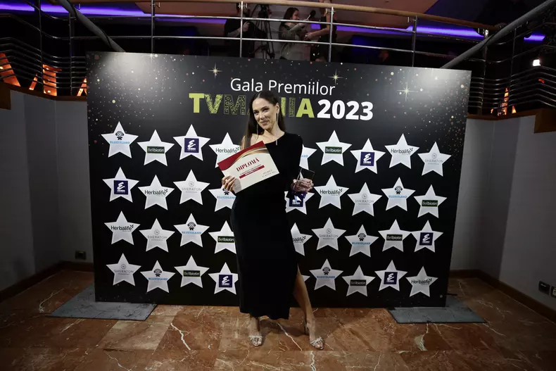 Irina Fodor, la Premiile TVmania 2023 (4)