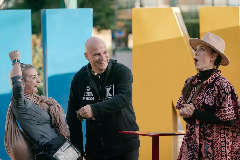 Giulia și Vlad Huidu au câștigat jocul de amuletă și Joker în ediția de ieri America Express