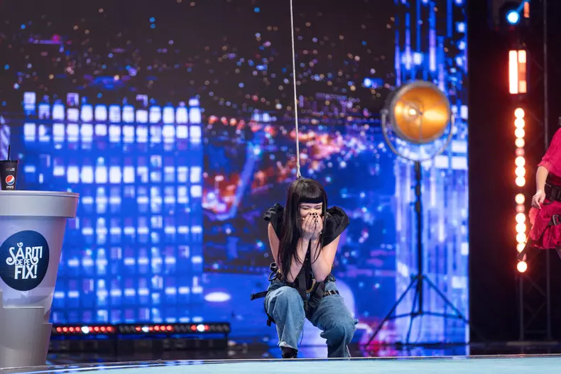 Irina Rimes și Horia Brenciu, invitați speciali la Săriți de pe fix!, 2 noiembrie 2023. Primele imagini