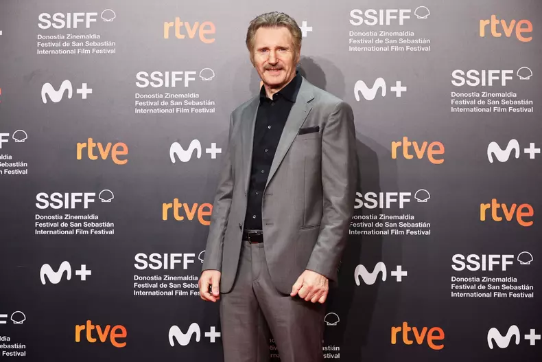 Celebrities on the Red Carpet at the closing of the San Sebastian Festival