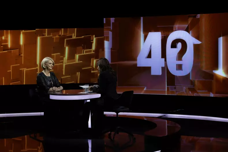 Iuliana Marciuc la 40 de intrebari cu Denise Rifai_Kanal D (1)