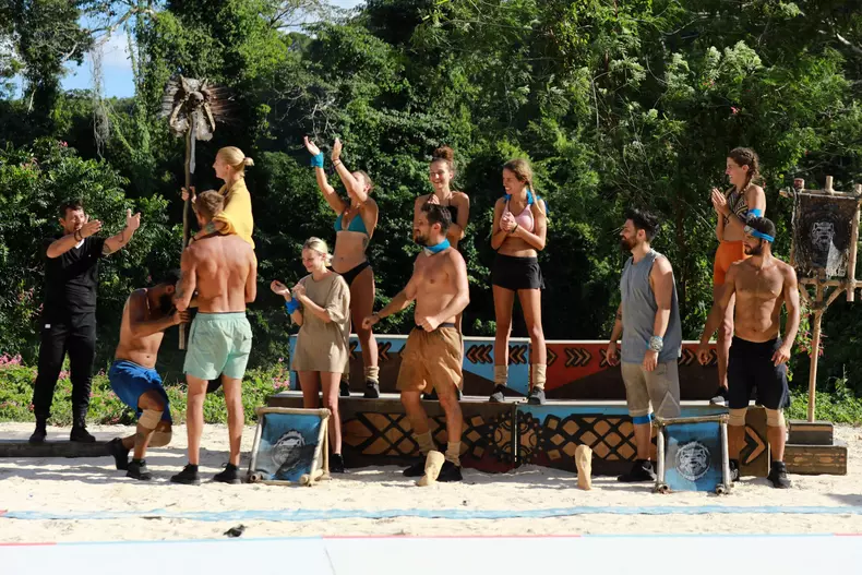Războinicii - victorie Joc Imunitate (2)