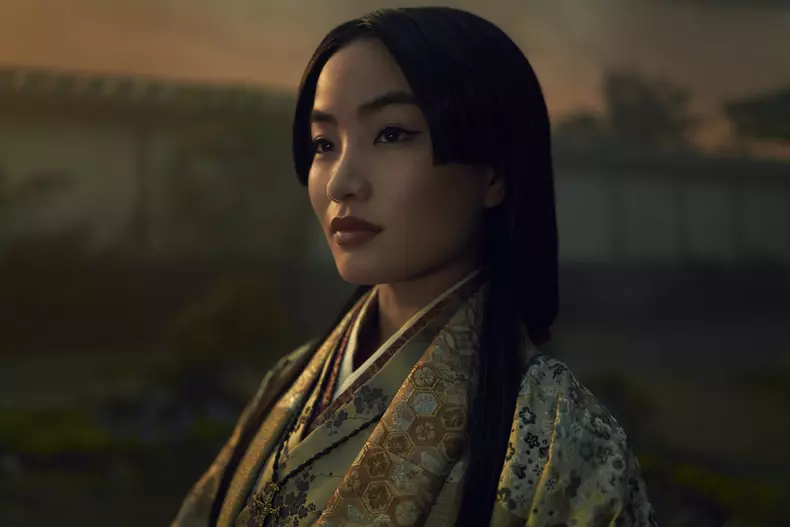 “SHŌGUN” --  Pictured: Anna Sawai as Toda Mariko.  CR: Kurt Iswarienko/FX