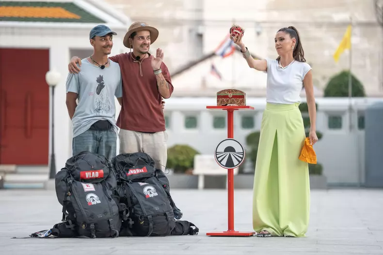 Andrei si Vlad au parasit competitia