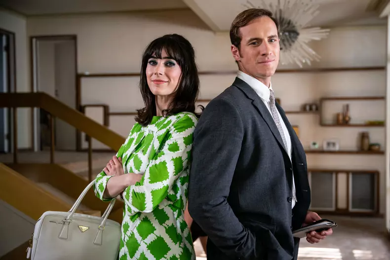 MFM2_Portraits_Geraldine Hakewill as Peregrine & Joel Jackson as James © Every Cloud Productions & All3Media International (2)