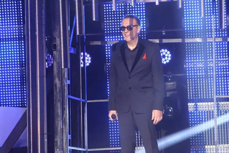 Cezar Ouatu si Gabriel Cotabiță in platoul Te cunosc de undeva (4)