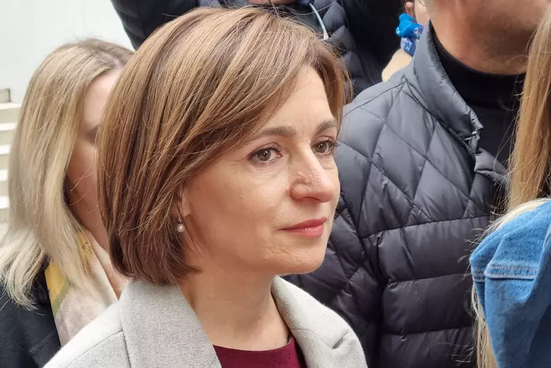 Chisinau votes in 2024 Moldovan presidential election and referendum on EU membership