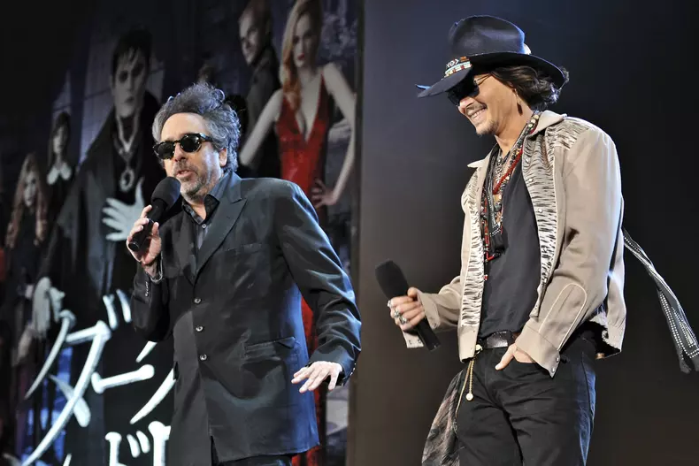 Johnny Depp promotet Dark Shadows in Tokio