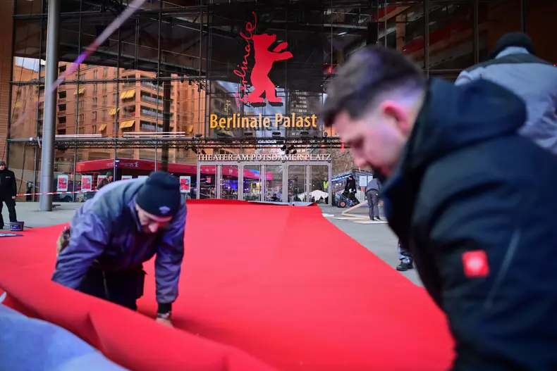 75th Berlinale film festival - Preparations