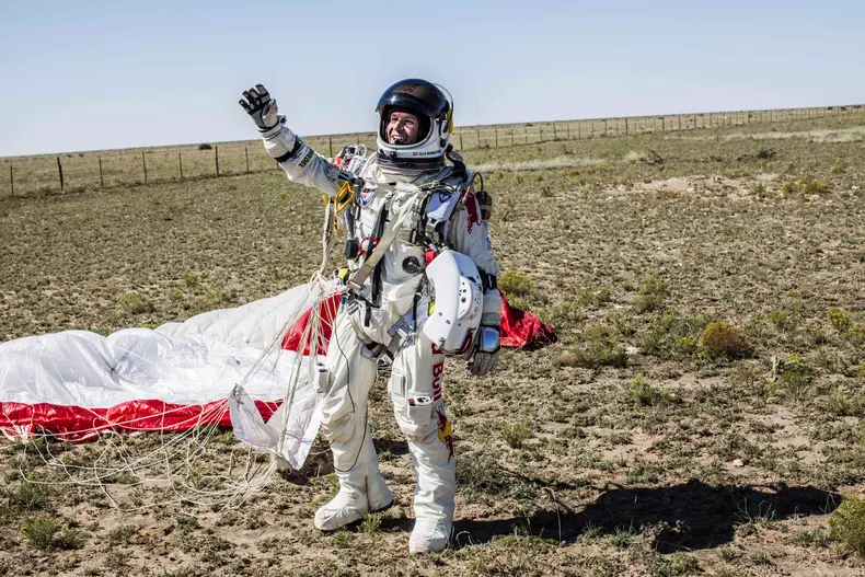Felix Baumgartner 1969-2025 Austrian Skydiver Daredevil Base Jumper