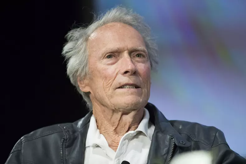Clint Eastwood lors de ''La Leçon de Cinéma de Clint Eastwood" pendant le 70ème Festival International du Film de Cannes
