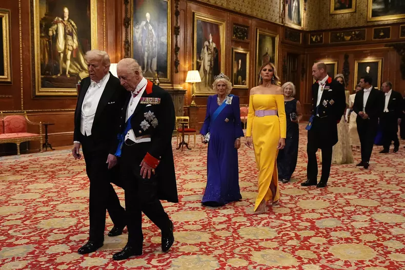President Trump State Visit To The UK