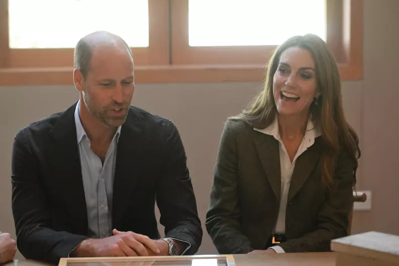 Royal visit to the Natural History Museum's gardens
