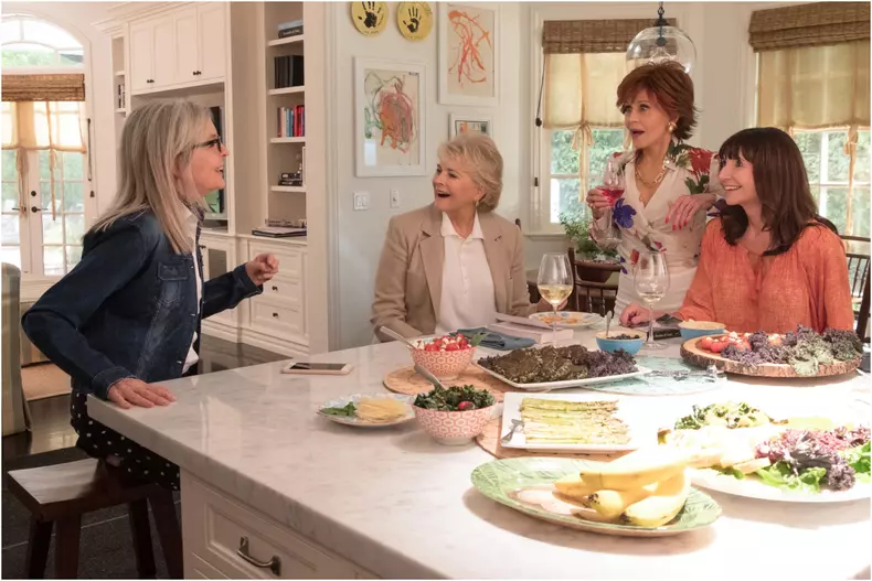 Diane Keaton, Candice Bergen, Jane Fonda, Mary Steenburgen - BOOK CLUB