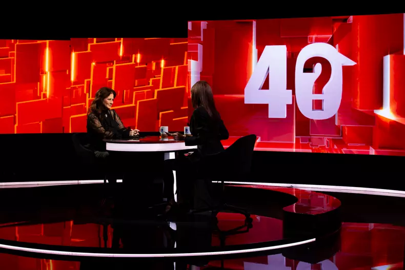 CORINA DĂNILĂ la 40 de întrebări cu Denise Rifai (2)