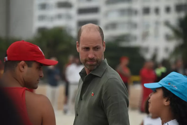 Prince William in Rio de Janeiro