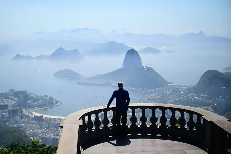 Meet the 2025 Earthshot Prize Finalists at Christ the Redeemer, Prince William visit to Rio de Janeiro, Brazil - 05 Nov 2025