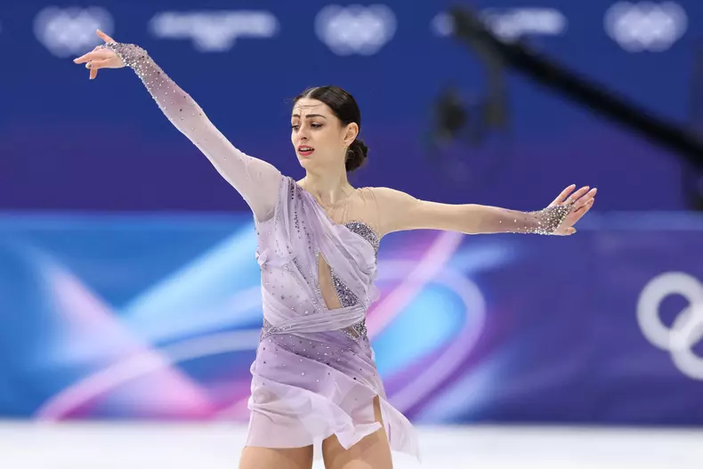 Julia Sauter patinaj artistic JO Milano 2026