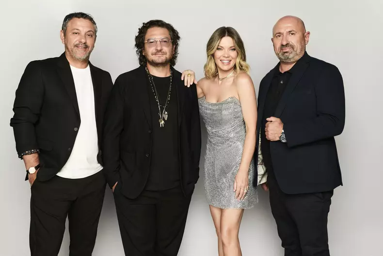 MasterChef Romania - Sorin Bontea, Florin Dumitrescu, Gina Pistol, Catalin Scarlatescu