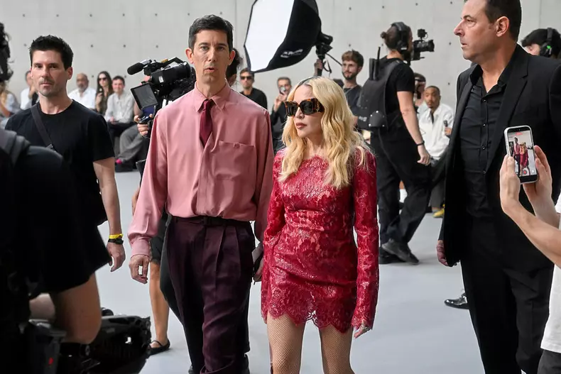Saint Laurent - Front Row - Paris Fashion Week - Menswear Spring/Summer 2027