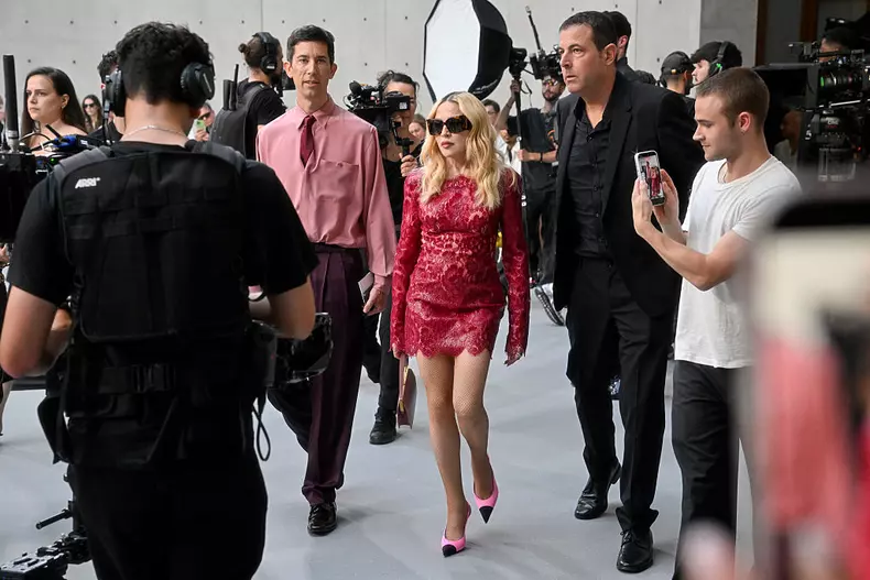 Saint Laurent - Front Row - Paris Fashion Week - Menswear Spring/Summer 2027
