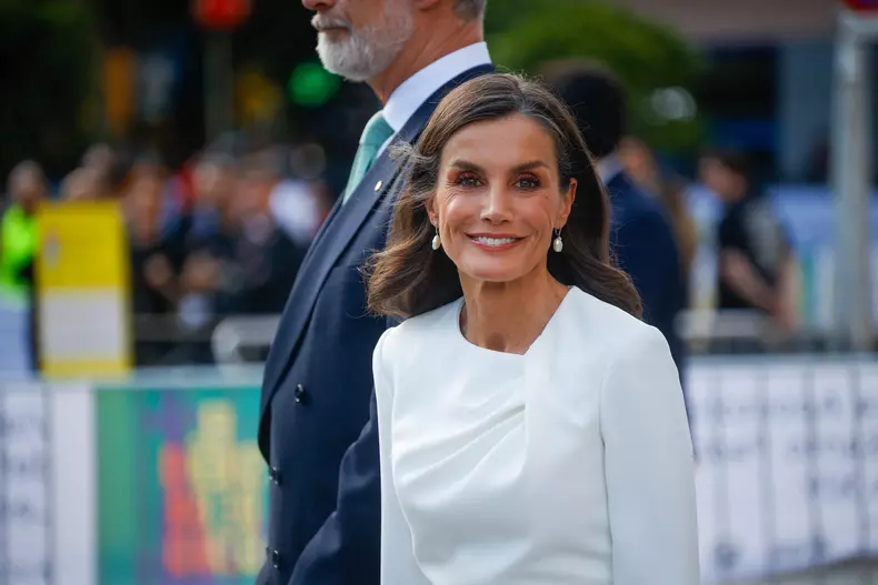 King Felipe And Queen Letizia At Pope Leo XIV Mass At The Sagrada Familia - Barcelona