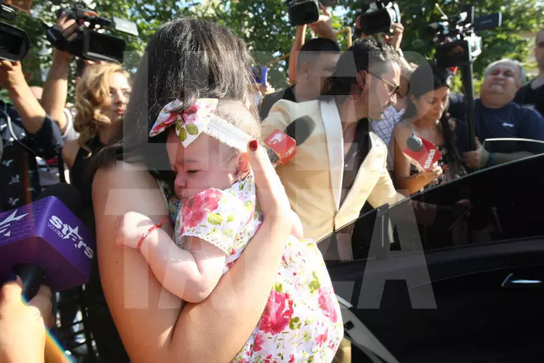 Andra si Maruta, nasi de botez pentru fetita lui Pepe, Rosa Alexandra