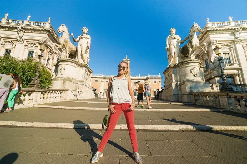 Andreea Ibacka la Roma