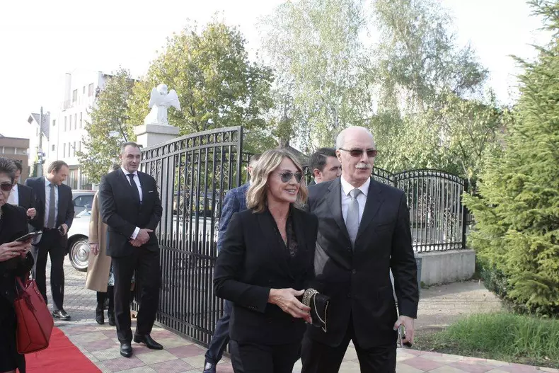 Nadia Comaneci si Octavian Bellu