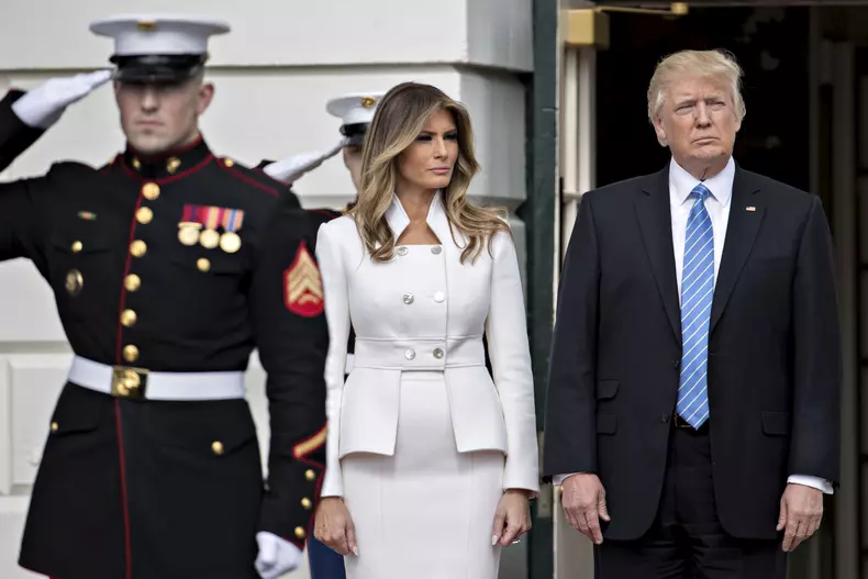 donald trump și melania trump