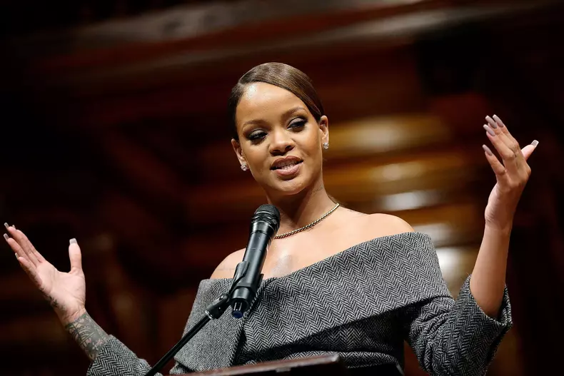 Rihanna Harvard speech