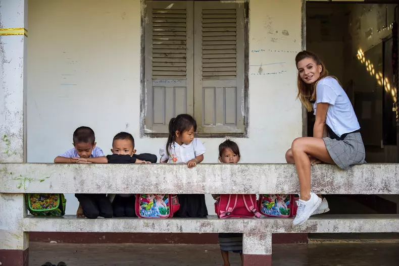 Ana Baniciu la Asia Express