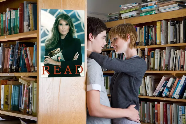 Primul portret oficial al Melaniei Trump, ironizat