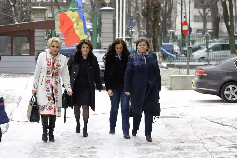 Cine a creat paltonul purtat de Viorica Dăncilă