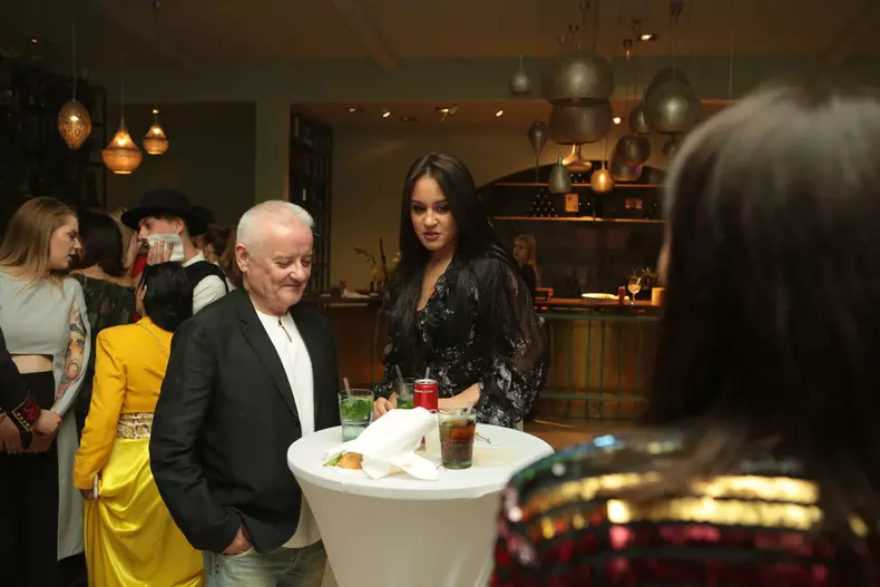 Irinel Columbeanu cu noua partenera