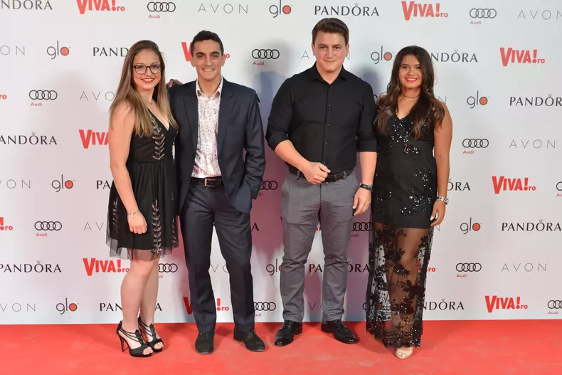 Irina Alexandra, Marian Drăgulescu,  George Drăgulescu și Diana Bulimar