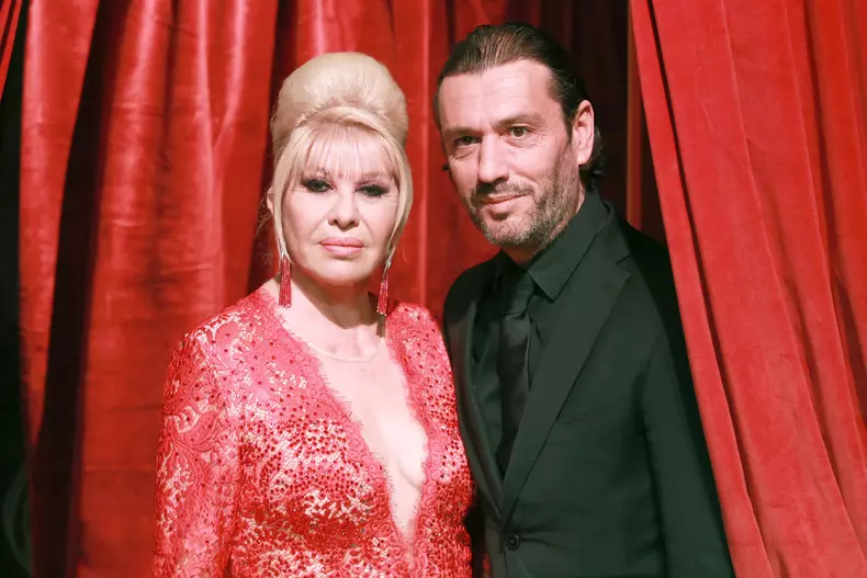 Ivana Trump, prima sotie a lui Donald Trump si Rossano Rubicondi, unul dintre foștii ei soți