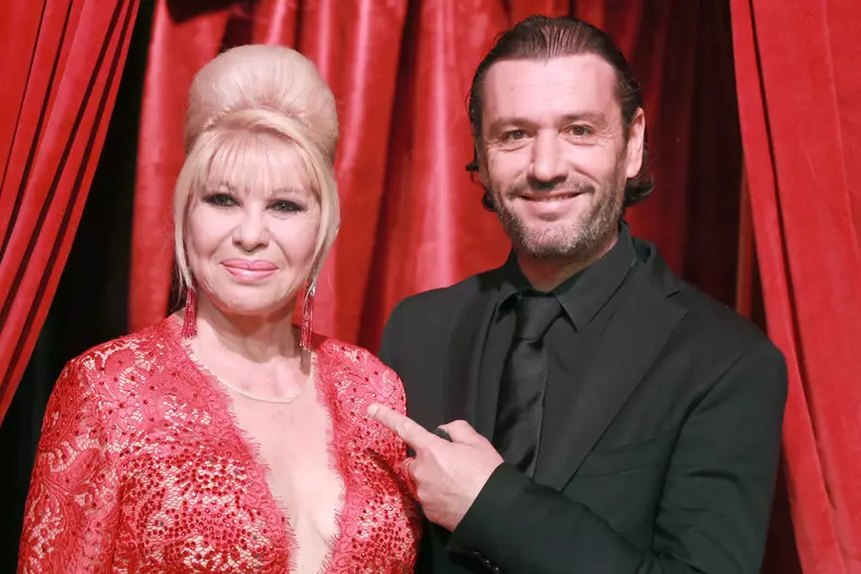 Ivana Trump, prima sotie a lui Donald Trump si Rossano Rubicondi, unul dintre foștii ei soți