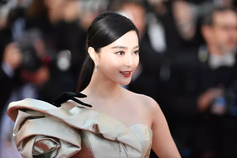 Actrița Fan Bingbing, la festivalul de film de la Cannes, 2018