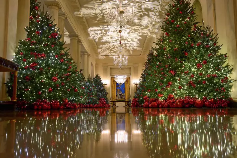 Casa Alba decorată de Sărbatori 2018