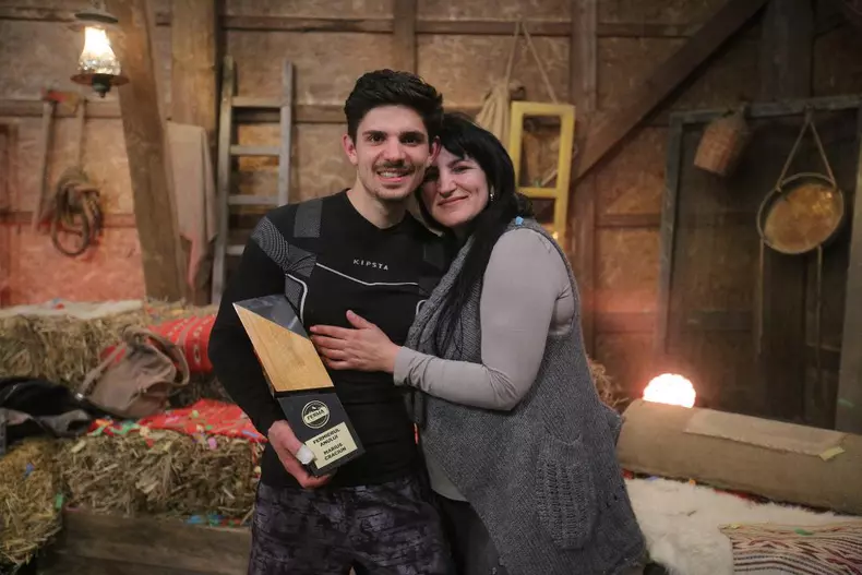 Marius Crăciun și mama lui