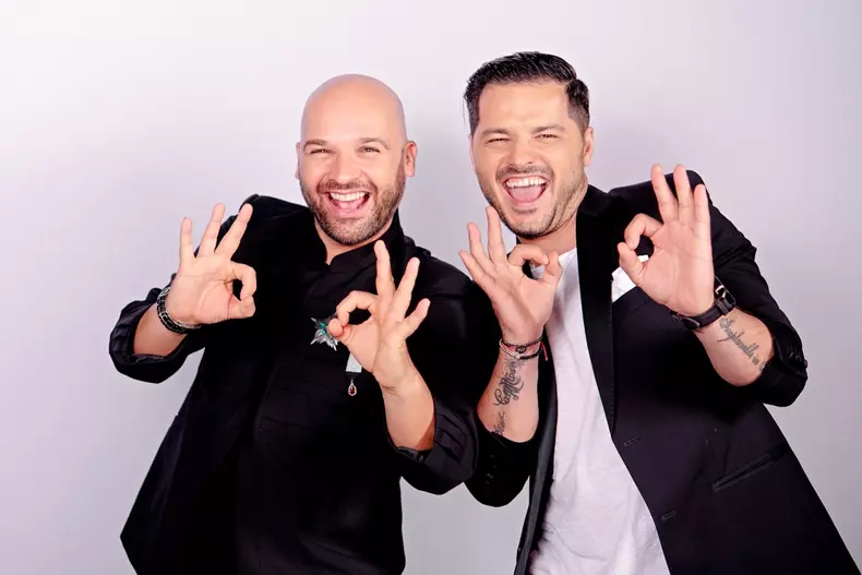 Andrei Stefanescu si Liviu Varciu