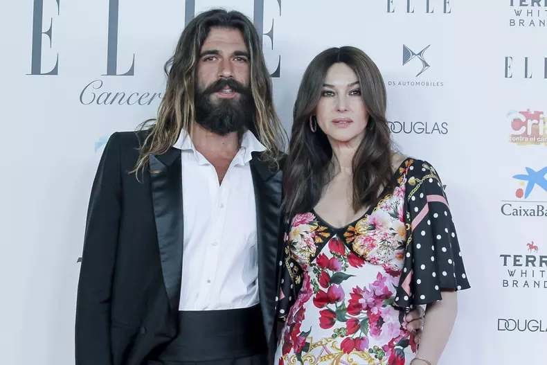 Monica Bellucci și Nicolas Lefebvre