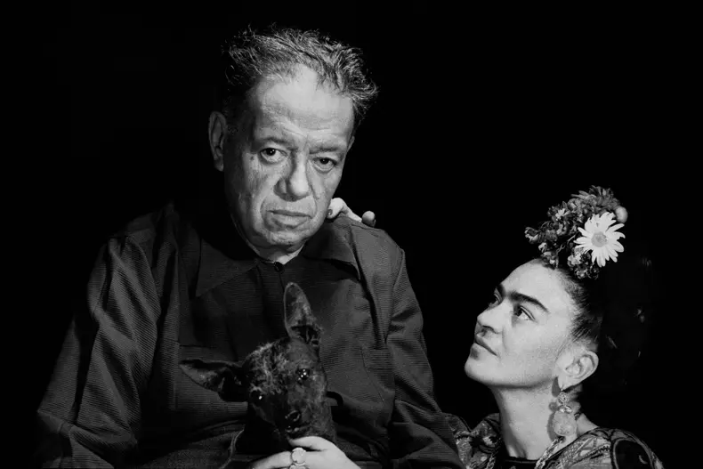 Frida Kahlo şi Diego Rivera