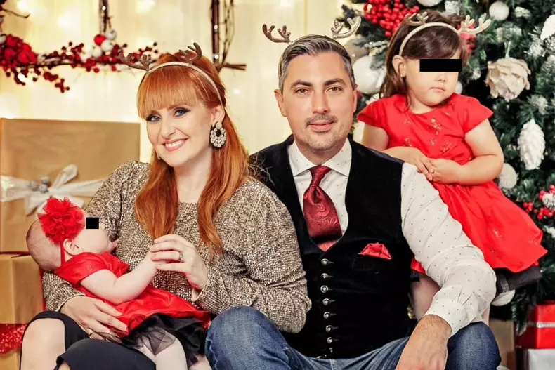 Alina Sorescu, Alexandru Ciucu și fetițele lor