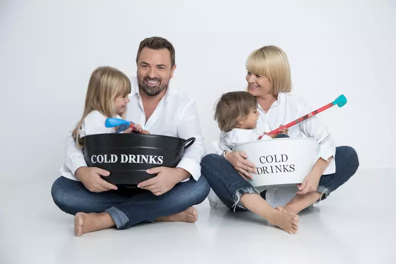 Horia Brenciu și familia