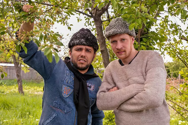 Imagini din serialul Moldovenii