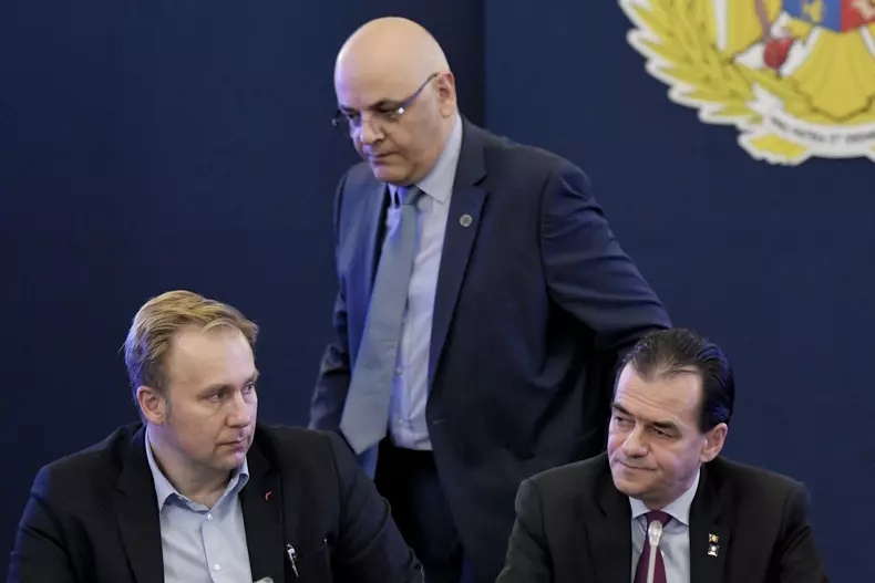 BUCURESTI - SEDINTA CSSU - MINISTERUL AFACERILOR INTERNE - CORON